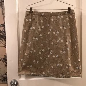 Old Navy floral skirt